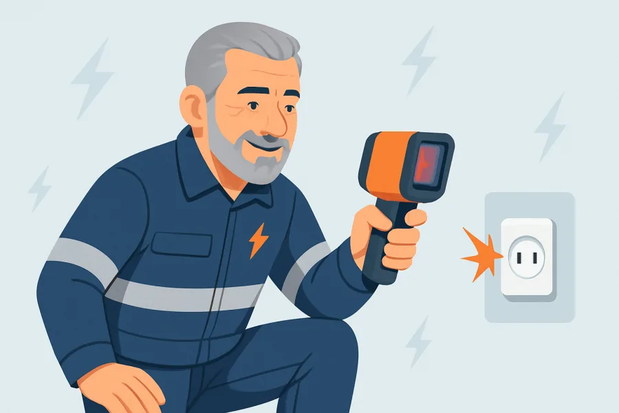 Пошук та усунення короткого замикання